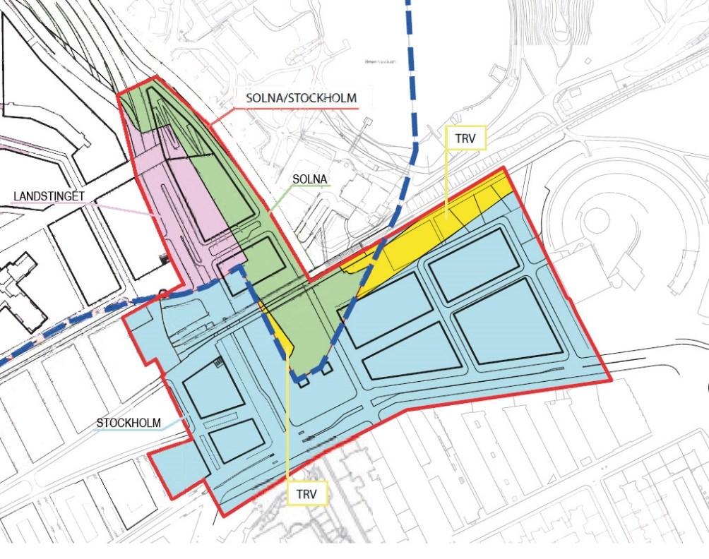 Sida 5 (19) Markägoförhållanden inom planområdet. Markanvisningar Exploateringsnämnden markanvisade 2017-12-07 kvarter 11 och 12 till HSB Bostad AB.