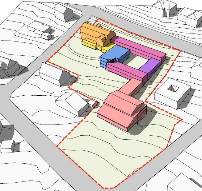 Axonometri och illustration- Strategisk arkitektur 2016 HISTORIK Villan ritades av Jacob J:son Gate och uppfördes 1920 av häradshövdingen Franz Stolt bördig från Finland.