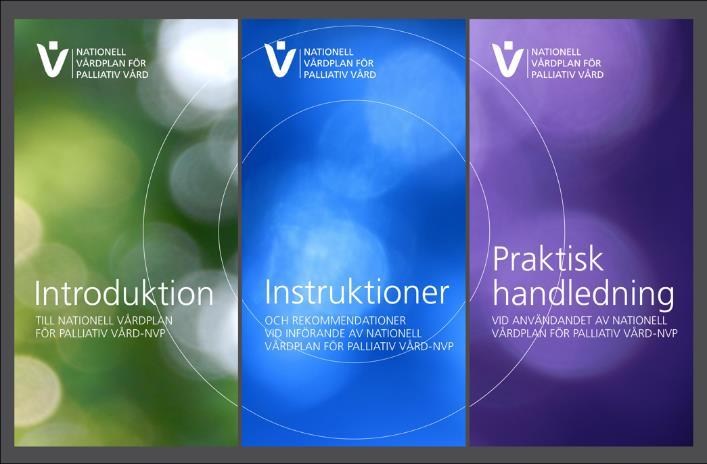 Information till patient och närstående, är en broschyr som riktar sig till patienter och närstående och som förklarar vad NVP är och syftet med dess användning på ett kortfattat sätt Bild 7:
