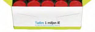 Indikationer: Tadim indikeras för behandling av vuxna och barn med kroniska lunginfektioner orsakade av Pseudomonas aeruginosa hos patienter med cystisk fibros.