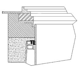 enclosed fig B). B. Det The seal är viktigt tank is locked dome att se is A onto then till the att aligned tank den övre neck s with packningen the profile piping B.