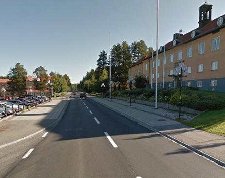 Exempel på torgliknande ytor med belysning som har