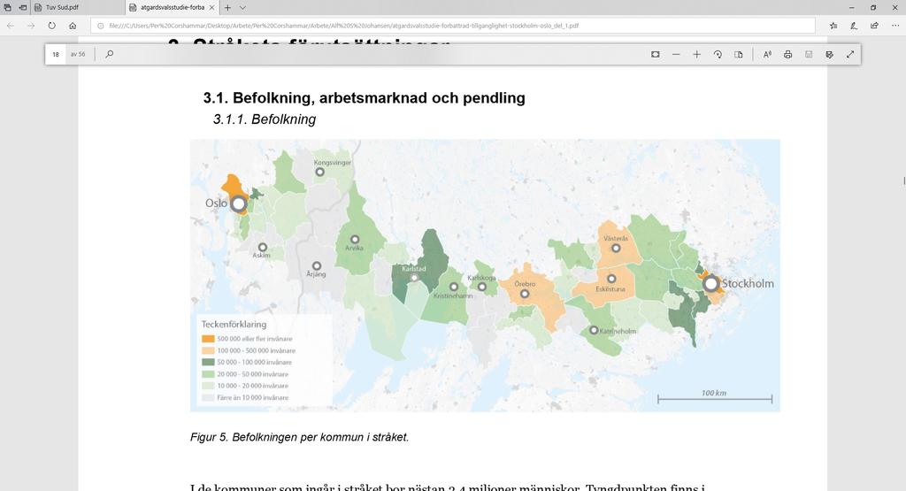 Ny#bana#Oslo# Stockholm#2#timmar