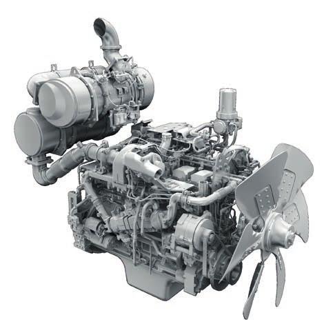 SCR KCCV Komatsu EU steg IV VGT Komatsus EU steg IV-motor är produktiv, tillförlitlig och effektiv.