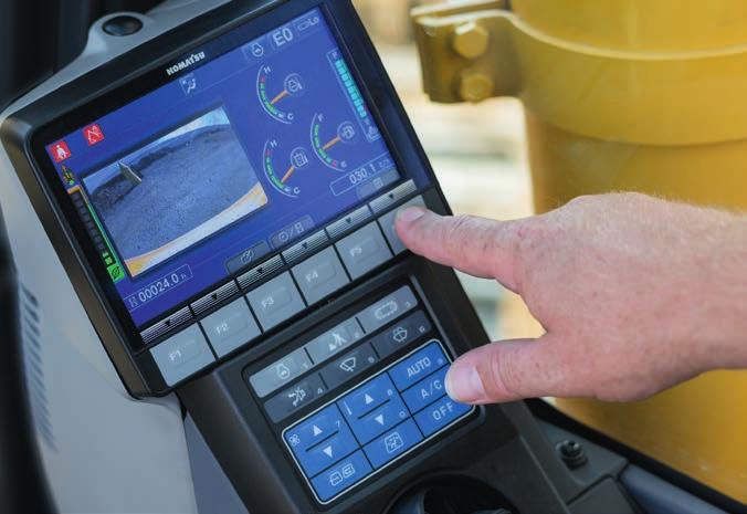 Informations- och kommunikationsteknik Låga driftskostnader Komatsu ICT hjälper dig att minska driftkostnaderna genom