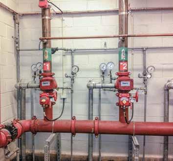 Boendesprinkler typ 3 har samma krav som vattensprinkler för skötsel och kontroll. Boendesprinkler typ 1 och typ 2 har längre intervall mellan de olika kontrollerna/provningarna.