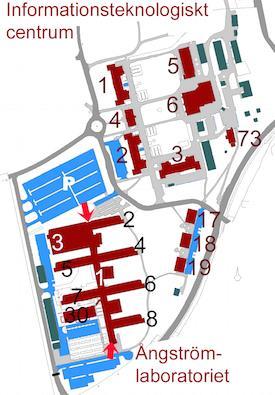 Ångströmslaboratoriet 1: Siegbahnsalen 5: Hus 5 plan 2, Pia Lindbergs labb