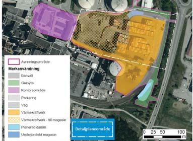 PLANFÖRSLAG//Teknisk försörjning forts Vattenförsörjning Området ligger inom verksamhetsområdet för den allmänna VA-anläggningen och har tillgång till det kommunala vatten- och avloppsnätet.