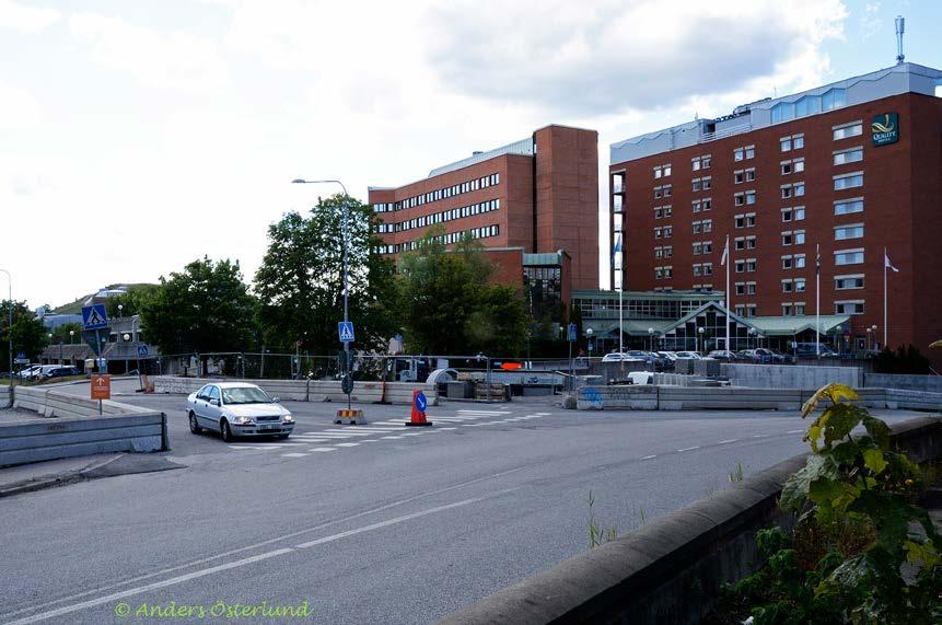 SICKLA BRO ECK:s fabrik i korsningen vid Sickla bro. Fabriken tillverkade värmeradiatorer.