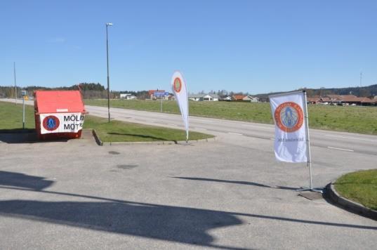stapel 1 maj med start hos Lasses Däck i Nol vid E45:an.