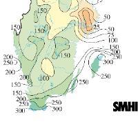 139 122 Antal sniglar per dag och -5,7-2,1 fälla Antal avläsningar med 48 av 139 (35%) 51 (41%) sniglar per dag Antal fält utan sniglar 1 Antal fält med fler än 4 sniglar i förfrukten