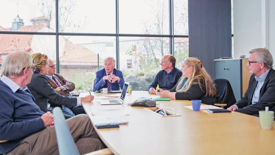 Prekliniska och kliniska studier Från vänster: Professor Bengt Gustavsson (Grundare och Styrelsemedlem), Anders Rabbe (Verkställande Direktör), Professor Anders Vedin (Styrelse), Jan-Eric Österlund