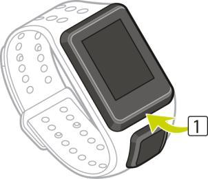 Använda pulsmätaren För att få optimal prestanda från pulsmätaren kan du läsa Bära din klocka. Kontinuerlig pulsregistrering är AV som standard. Obs!