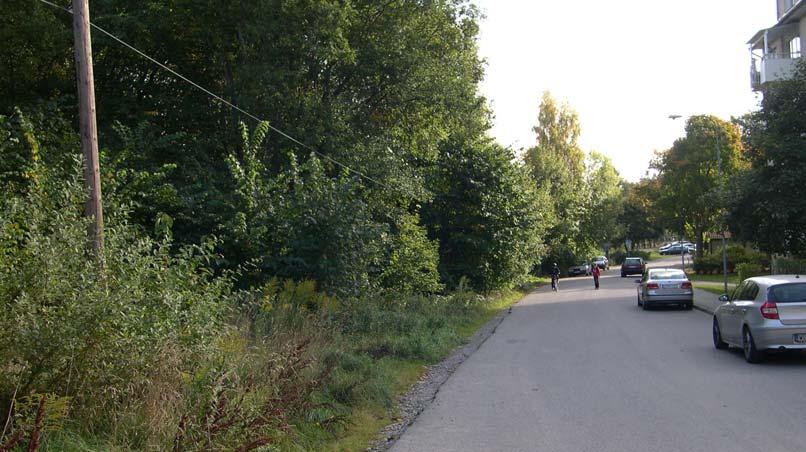 Uppdragsnr: 10065277 29 (32) Längs den norra delen av Tranvägen skulle