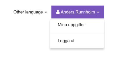 kontaktuppgifter och så vidare.