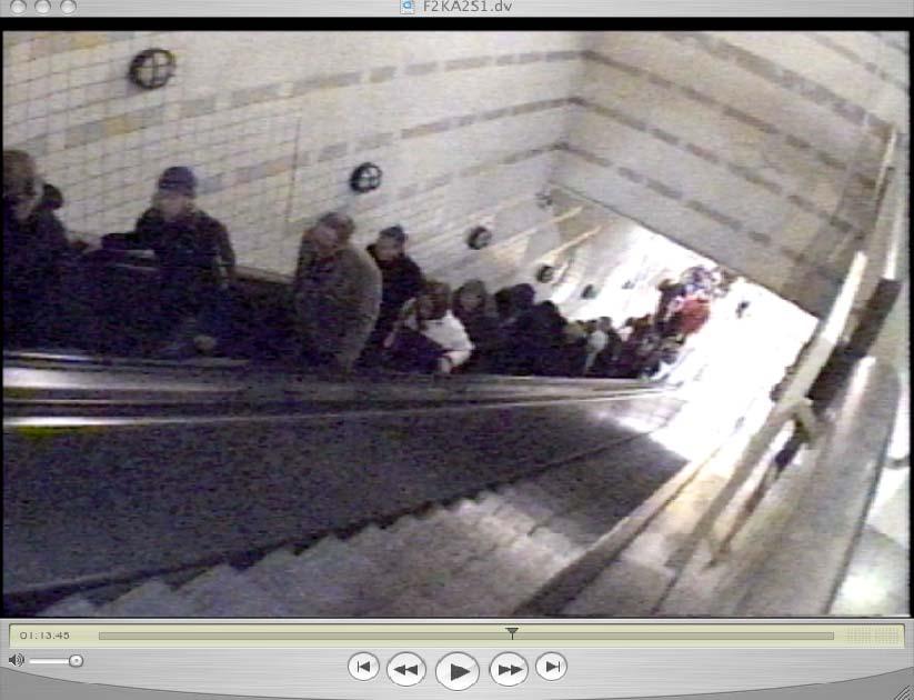 4.2 Resenärer i grupp Resenärer i grupp är de personer som påverkas av andra, det vill säga att de inte själva kan bestämma i vilken hastighet de rör sig.