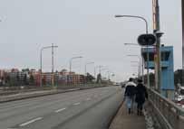 2.4.6 Delsträcka 6, Nockebybron - Gubbkärrsvägen Beskrivning av landskapet Från Kärsön stiger Nockebybron upp över Mälarens vatten för att landa högt upp i terrängen på Nockebysidan.
