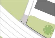 Genom att låta belysningen vara enkel, diskret och med få stolpar accentueras inte vägens utrustning från parken eller det omgivande landskapet sett.