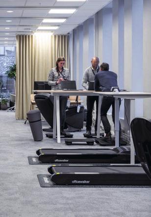 Från start fanns totalt tre projektgrupper som var delaktiga i förändringsarbetet, utöver Office Design även Change Management och Mobility.