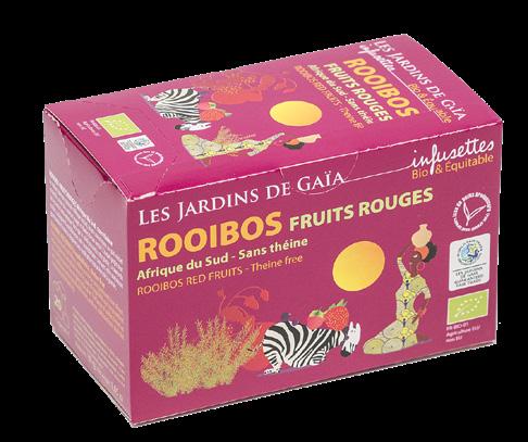 Te Rooibos röd frukt 60:- Fruktig rooibos i påse.