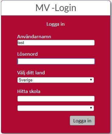 com/se/login/ och klicka på länken MV-ID Administration (för anmälda skolor) 2.