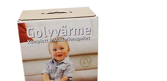 KIMA WFK 11 W/m KIMA Warm Floor Kit används som golvvärme för tunna golv vid renovering, ombyggnad, tillbyggnad och nybyggnation i våta och torra utrymme.