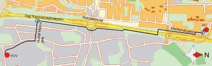 2 Bakgrund Fjärrvärmeledningen på vilken de undersökta skarvarna fanns monterade byggdes under sommaren 1994 i Riksbyggens regi och har därefter varit i drift i 9 år.