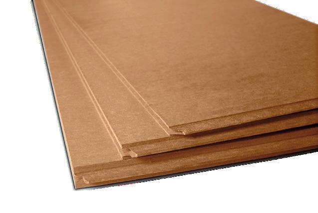Konstruktion 4 Woodycell Uni 22 45 Installationsskikt 0,038 E 1 0,220 E Woodycell Uni