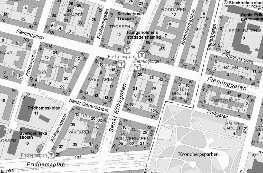 PLANBESKRIVNING 1(11) Planavdelningen 2012-02-20 Dp 2009-17043-54 Emma Castberg Tfn 08-508 271 37 Detaljplan för Grinden 21 i stadsdelen Kungsholmen i Stockholm Dp 2009-17043 HANDLINGAR Planen består