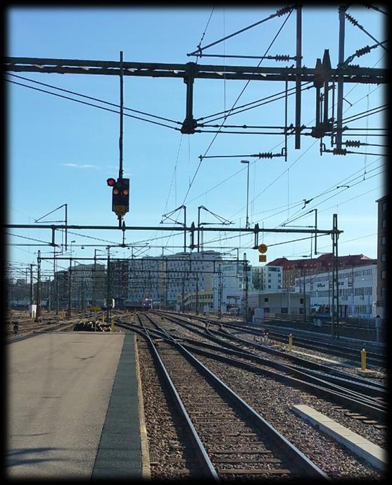 G 106, Göteborg C (4 händelser) Bandel Plats Spår- Geografisk Höger/ Normal/ Sth Signaltyp Vänster avvikande 601 Göteborg C 3 Km 456.