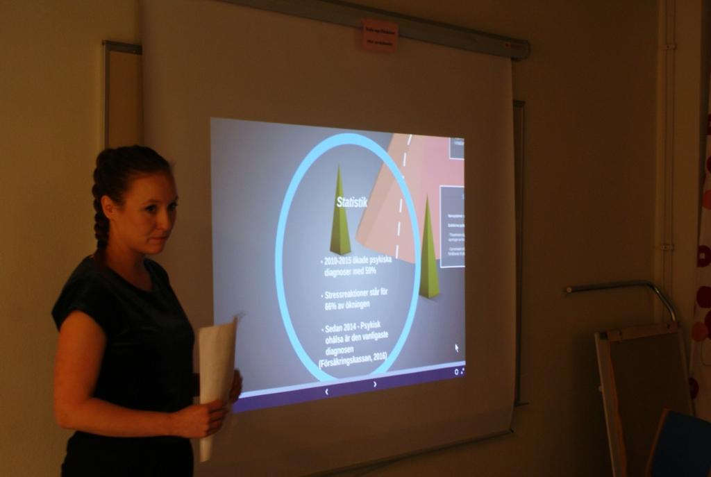 Föreläsning om stress av Fanny Eklund Närvarande på Famys cafe den 5/12 erbjöds på en intressant föreläsning om stress ur ett fysiologiskt perspektiv.
