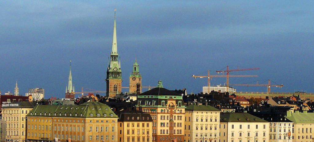 VD summerar Vi bygger ett bättre Stockholm Staden växer, men varken infrastruktur eller bostäder håller jämna steg.