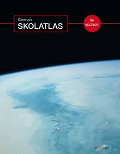 KARTOR/EXTRA TRÄNING NO/SO Gleerups skolatlas innehåller topografiska, politiska och tematiska kartor över Sverige, Norden, Europa och hela världen.