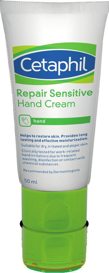 steg på dagen och på natten. Cetaphil PROTECT Hand Cream (50 ml) En unik dagkräm för händerna.