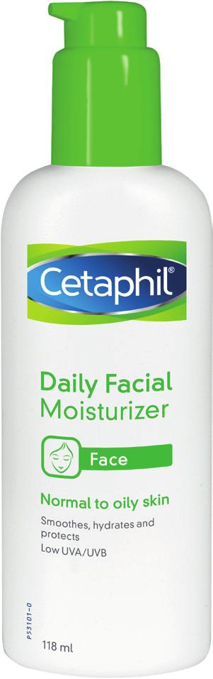 Face För normal till fet hud Din ansiktssrutin för normal till fet hud Cetaphil Facial Cleanser (236 ml) En ansiktsrengöring för normal till fet hud som även passar kombinerade hudtyper.
