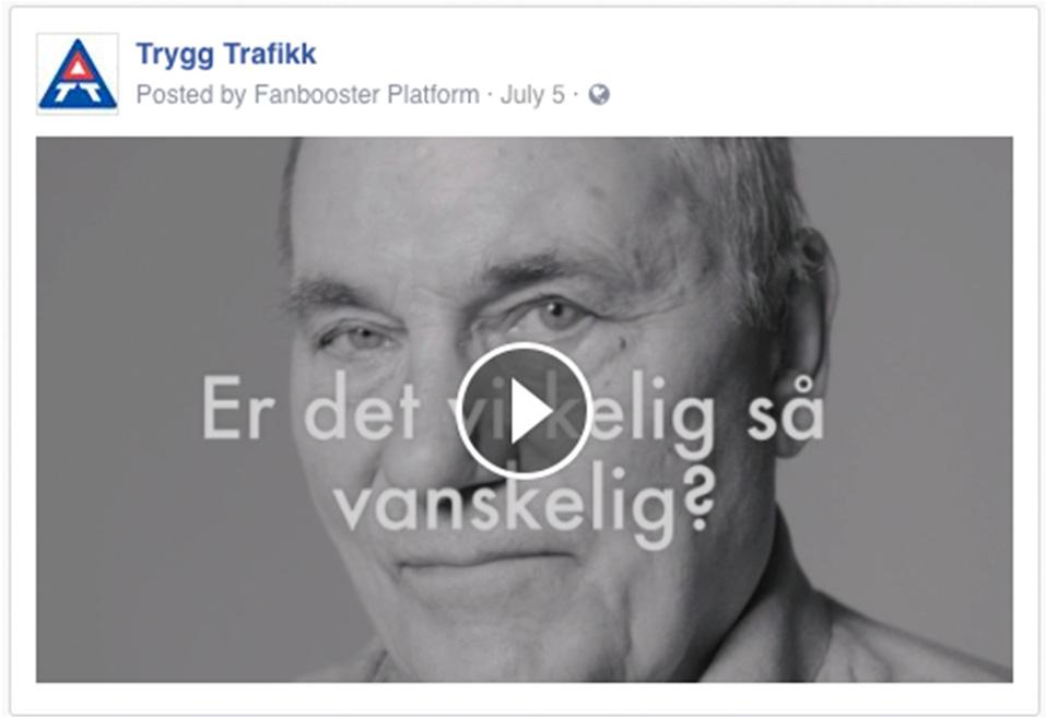 5.2.2 Verre er det ikke Kampanjen Verre er det ikke Bruk sykkelhjelm vänder sig till vardagscyklister i åldersgruppen 18-65 år som bor i städer och tätorter, inte till erfarna pendlingscyklister