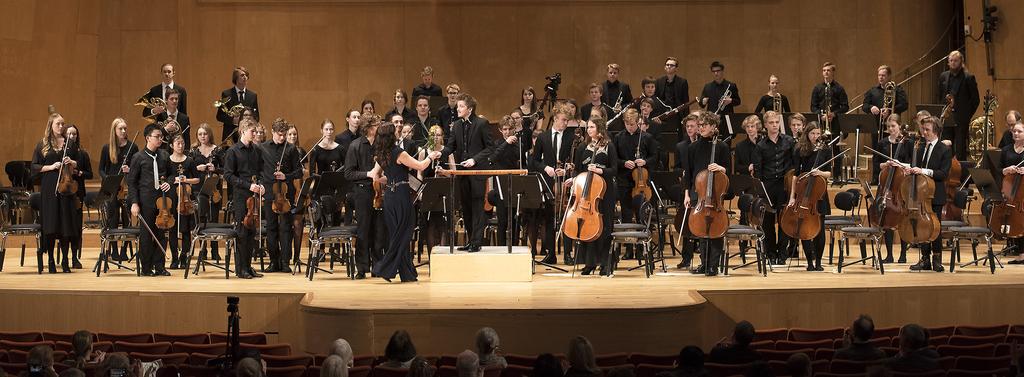 Orkesterspel och kammarmusik i Polstjärnepriset Redan för nio år sedan, när allting startade, sökte unga musiker på alla orkesterinstrument till Polstjärnepriset. Vi kunde starta en orkester!