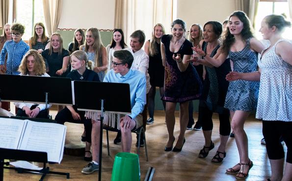 A-orkester 2-3 h/dag, nivå 3 uppåt Välkommen med du stråkinstrumentalist på högre nivå! Vi jobbar med en spännande och lärorik kammarorkesterrepertoar.