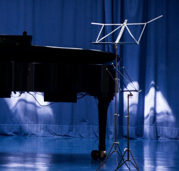 Enskild undervisning i piano, gitarr, orgel och tvärflöjt sker dagligen enligt resurser och lärarens bedömning.