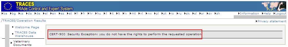 Söker officiella handlingar för handel där det saknas uppgifter om laboratorietester (del III).