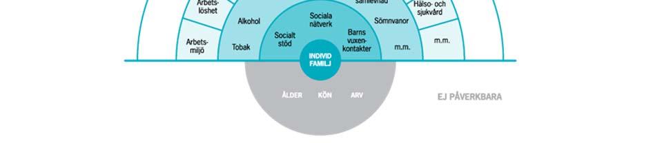 livskvalitet ska påverkas i positiv riktning måste såväl livsvillkor som levnadsvanor förändras.