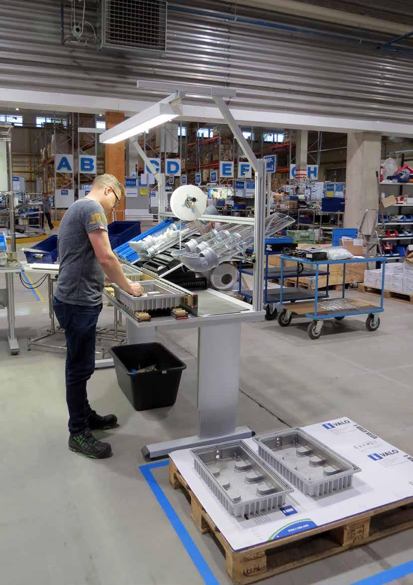 I-VALO-KVALITET DET BÄSTA AV DET BÄSTA Produkterna är tillverkade av högkvalitativa komponenter Kvalitetsfinish monteras med yppersta yrkesskicklighet i Finland Lång livslängd en välkänd
