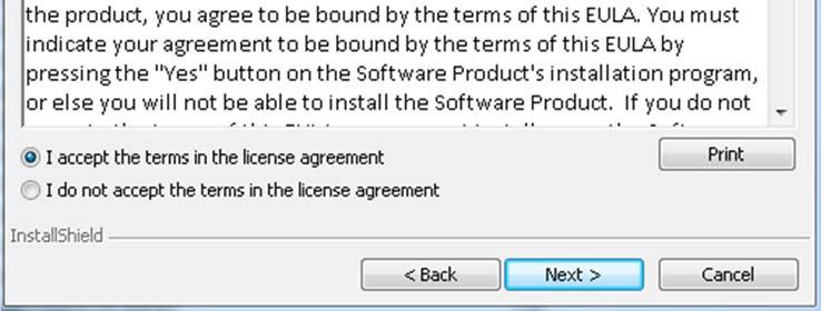 Välj "Next" i dialogrutan "Welcome to the InstallShield Wizard for MagniLink PCViewer".