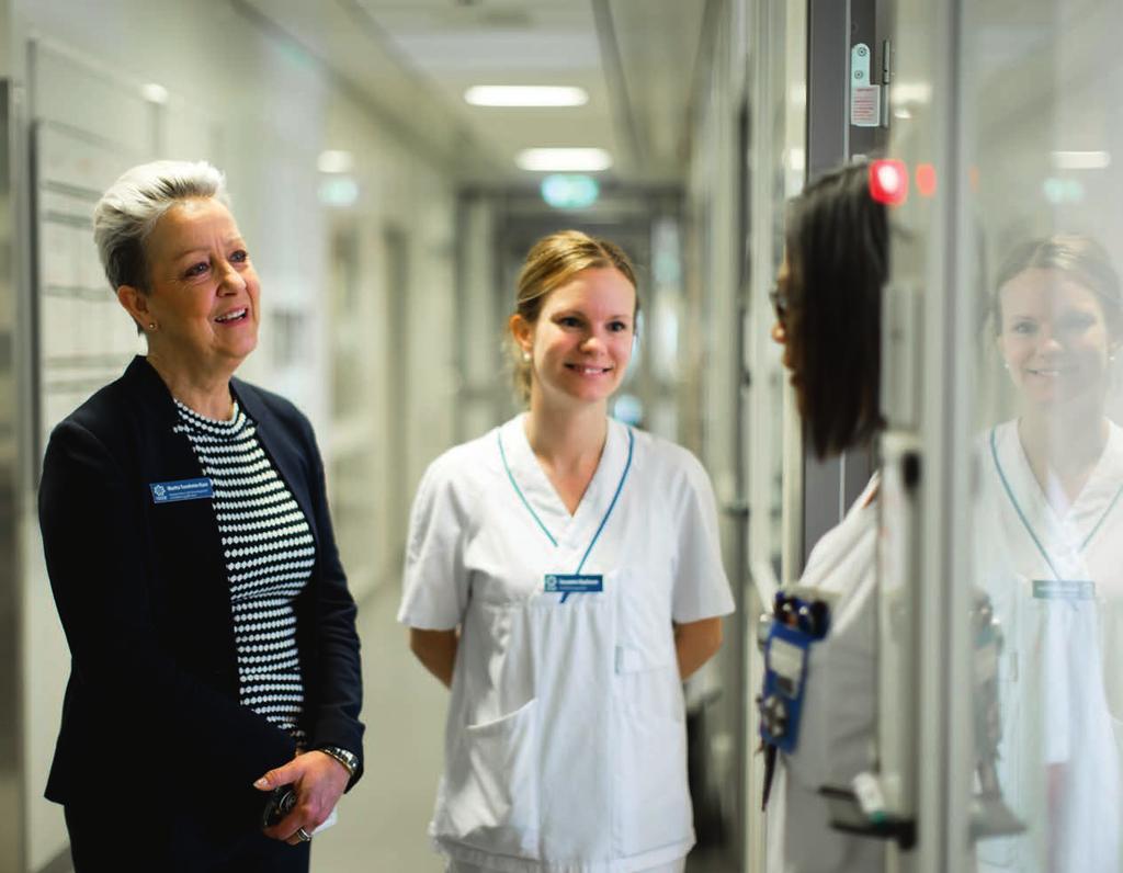 Kliniken i fokus Mottagningsverksamheten är egentligen den drivande delen av kliniken, säger verksamhetschef Marita Toreheim Kase.