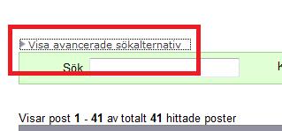 Licenser från tidigare år finns ibland men inte alltid inlagda i SwingWeb.
