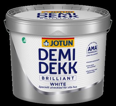 Demidekkare målar gärna. Men inte så ofta.