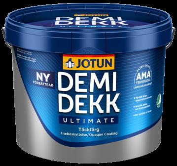 täcklaserat utseende DEMIDEKK Ultimate TÄCKFÄRG EXTRA SKYDD OCH LÅNG HÅLLBARHET Mycket långa