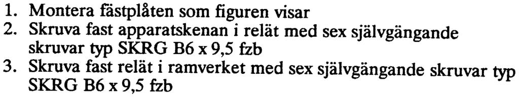 ~~~~ lmduo7007-sv 17 Montering i 19 ~ums ramverk eller i hölje Vy framifrån Vy uppifrån U" r':"..,.