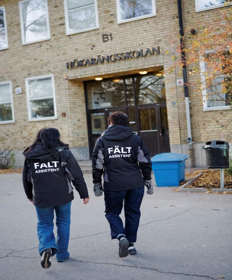 Enkätundersökning med yrkesgrupper som möter ungdomar i Stockholm Kartlägga yrkesgruppers bilder av