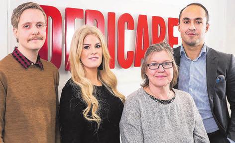 24 Tydlga kärnvärden genomsyrar Dedcares verksamhet I egenskap av Nordens största företag nom soconombemannng kan auktorserade Dedcare erbjuda sna konsulter en unk trygghet med uppdragsgarant,